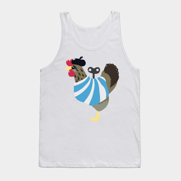 French Hen | Chicken | Lilla The Lamb Tank Top by LillaTheLamb